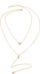 Multilayer Cleavage Chain Pendant Necklaces