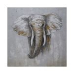 Oil Painting Elephant B