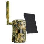 K&f 4MB 2.7K Hi-def Wildlife Camera 4G LTE Night Vision With Solar Battery