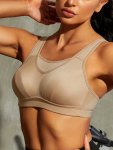 Solid Wireless Sports Bra Comfy & Breathable Push Up Shockproof Bra Women's Lingerie & Underwear For Koningsdag king's Day