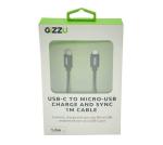 GIZZU Usb-c To Micro B 1M Cable Black
