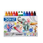 Doms 12S Wax Crayons Jumbo 3468