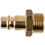 Gav Connector Brass 3 8"M