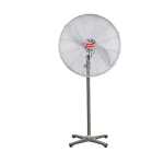 Hurricane Standing Fan - 2 Blades Silver