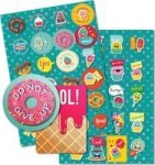 Reward Sticker For Girls English 88 Stickers - A5 Sheets