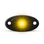 Universal Aluminium 9-LED Rocklights Yellow - Autostyle Motorsport South Africa