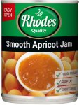 Rhodes Smooth Apricot Jam 450 G