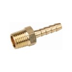 AirCraft Hose Tail Connector Brass 1 4"MX12MM
