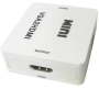 White Vga To HDMI Converter Box Headphone Adapter Mobile Phone