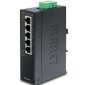 Planet 5-PORT 10/100/1000T Industrial Gigabit Ethernet Switch -40~75 Degrees C Operating Temperature