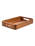 Rectangular Acacia Wooden Serving Tray 36CM - None Assorted