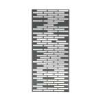 Strip Pattern Screen_black Friday - 900X405MM Grey