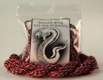 Zeekio Snake Bite Yo-yo Strings - 100% Polyester Multi-color Strings- Redbelly Snake