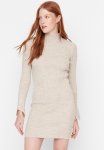 Fitted MINI Dress - Beige
