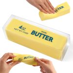 Butter Squishy Slow Rising Stress Relief Toy - New Realistic Butter Stick Squeeze Soft Pu Foam Fidget For Anxiety & Sensory Reli