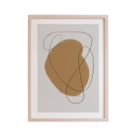 Outline 1 Art Print - A3