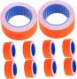 10ROLLS Price Tag Printing Adhesive Pricing Labels For Retail Shops