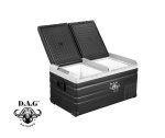 D.a.g 95L Double Door Fridge For
