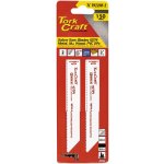 Tork Craft Sabre Saw Blade 150 X 2.5MM 10TPI Wood Metal Pvc Al 2PC
