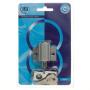 Patio Door Lock Silver L&b Security