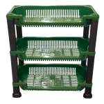 Vegetable Rack Rectangle 3PC – Click On Item For Colour Options