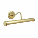 Picture Wall Light Polished Brass Satin Chrome - Satin Chrome