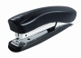 Rexel : Juno 105 Half Strip Plastic Stapler & Built-in Staple Remover - Black