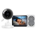 3.5 Baby Monitor & 1 Mp Camera 2.4 Ghz Wireless Smart Alerts & Music Plk