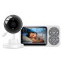 3.5 Baby Monitor & 1 Mp Camera 2.4 Ghz Wireless Smart Alerts & Music Plk