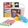 Washable Sidewalk Chalk: 24 Colour Kit