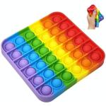 Fidget Toy - Square Rainbow