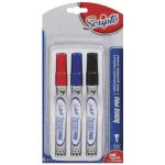 Scripto Bionic Pro W b Marker METAL-3'S + Eraser