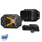 LED 3 Inch Flush Mount Lights With Dlr Set Of 2