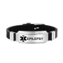 Identification Bracelet- Medical Alert - Epilepsy