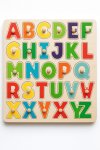 Wooden A-z Push-in Alphabet Board