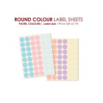 Redfern C19 Labels-pastel Colors 288