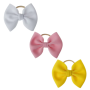 Elastic Velvet Baby Bows Headbands For Infants Toddlers Girls - Pack Of 3