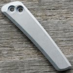 Milled Aluminium Spyderco Para 3 Specific Clip - Stonewash