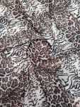 Animal Print Chiffon
