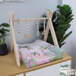 Changing Mat Cover Under The Sea Lilac And Teal Friends