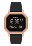Nixon Siren Stainless Steel Women's Watch - Rose Gold Black