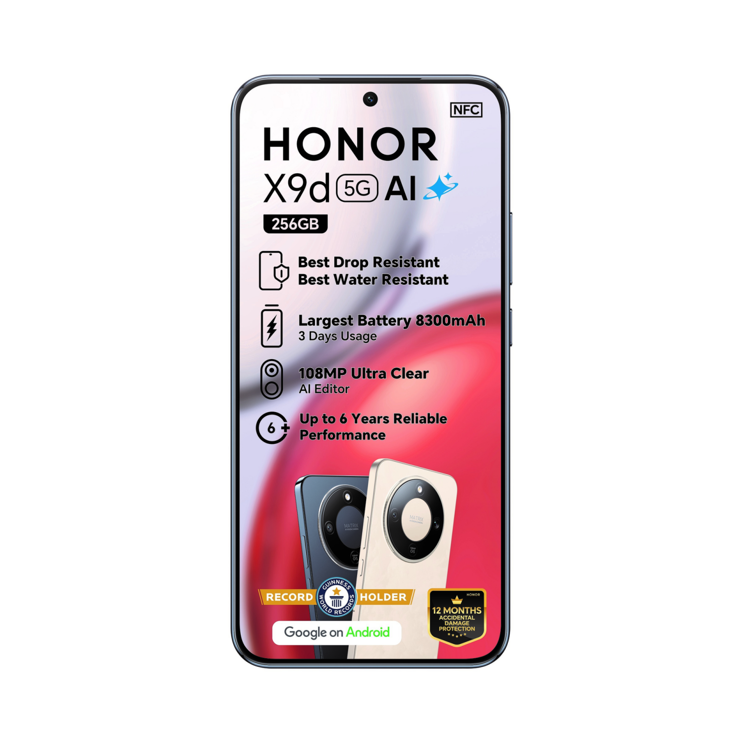 Honor X9D 5G 256GB Midnight Black