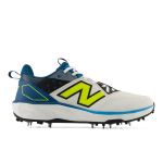 New Balance Men's Fuelcell CK4030V6 Batting Spike Cricket Shoes - White