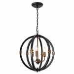 Kent Pendant Light Metal And Gold