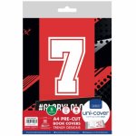 Marlin A4 Precut Book Covers Ggmu NR7 5 Pack
