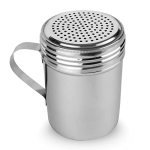 EHOMEA2Z Stainless Steel Dredge Shaker Ideal For Salt Spice Sugar Flour 1 10 Oz