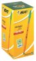 BIC Orange Fine Ball Point Pen - Green Box Of 60 Barcoded Pens