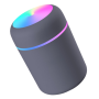 Large Capacity Ultrasonic Aromatherapy Humidifier With Rgb Lighting - Gray