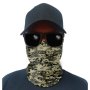 Multi-Use Tubular Bandana/Gator Face Shield - Grey Digital