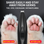 1PC Professional Pet Hair Trimmer And Nail Grooming Tool For Cats And Dogs - Quiet And Safe Clippers For Precise Cuts And Comfor